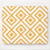 Geformtes geometrisches Muster der Raute Mousepad (Vorne)