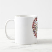Geformtes Morkie Herz entwarf Tasse (Links)