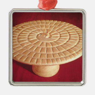 Geformtes Spielbrett der Schlange Silbernes Ornament