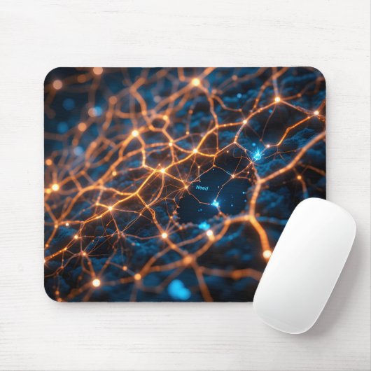 Gefragtes Rettungsnetz Mousepad (Mit Mouse)