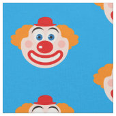 Gefreites Clowgesichtsmuster mit eigenem Farbstoff Stoff (Nahaufnahme)