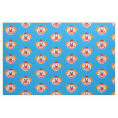Gefreites Clowgesichtsmuster mit eigenem Farbstoff Stoff (Fat Quarter (45,7 x 55,9 cm))