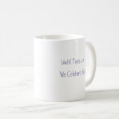 Gefrieren der Lächeln-Logo-Tasse Kaffeetasse (VorderseiteRechts)