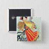 Gefrieren Sie Palace', Champions Elysees, Paris, Button (Vorne & Hinten)