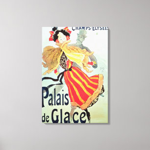 Gefrieren Sie Palace', Champions Elysees, Paris, Leinwanddruck