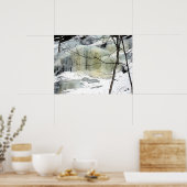 Gefrierfallen, gelb poster (Küche)