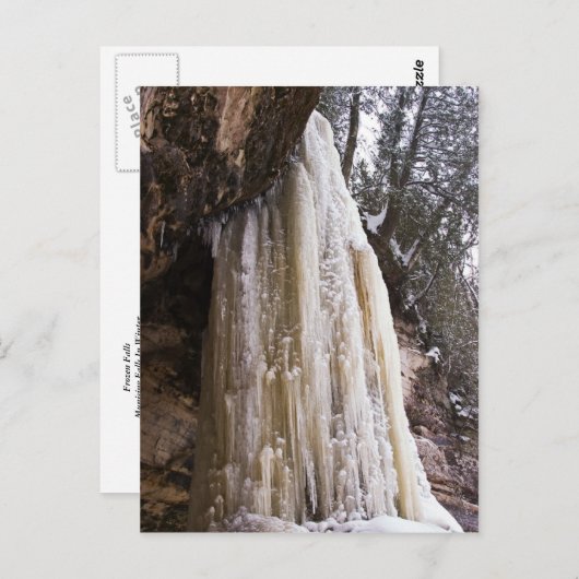 Gefrierfallen Postkarte (Vorne/Hinten)