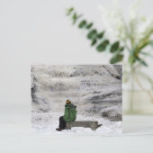 Gefrierfallen Wasserfall Buttermilchfälle Postkart Postkarte (Stehend Vorderseite)