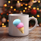 Gefrierfisch: Eiscreme-Tasse Tasse