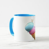 Gefrierfisch: Eiscreme-Tasse Tasse (Vorderseite Links)