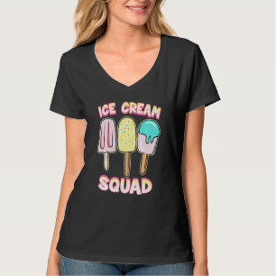 Gefrierfisch Gelato Cone Fan Funny Summer Ice Crem T-Shirt