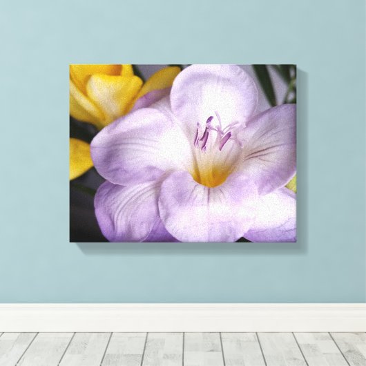 Gefrierfisch Leinwanddruck (Insitu (Holzboden))