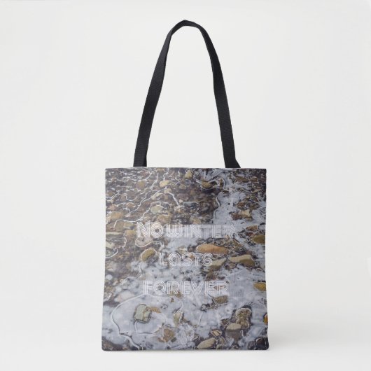 Gefrierfisch mit gefallenen Blätter Tasche (Vorderseite)