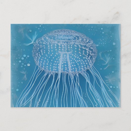 Gefrierfisch Postkarte (Vorderseite)