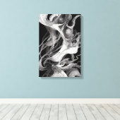 Gefrierfluss Leinwanddruck (Insitu (Holzboden))