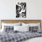 Gefrierfluss Leinwanddruck (Insitu (Schlafzimmer))