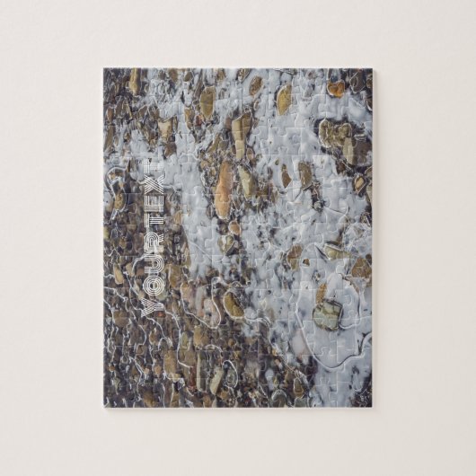 Gefriergebirgsbach Puzzle (Vertikal)