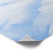 Gefriergroße Flanken in der Landschaft von Havella Poster (Ecke)