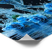 Gefrierpferd Poster (Ecke)