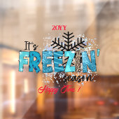 Gefriersaison individuell anpassen fensteraufkleber (Blatt 2)