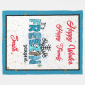 Gefriersaison individuell anpassen fleecedecke (Vorderseite (Horizontal))