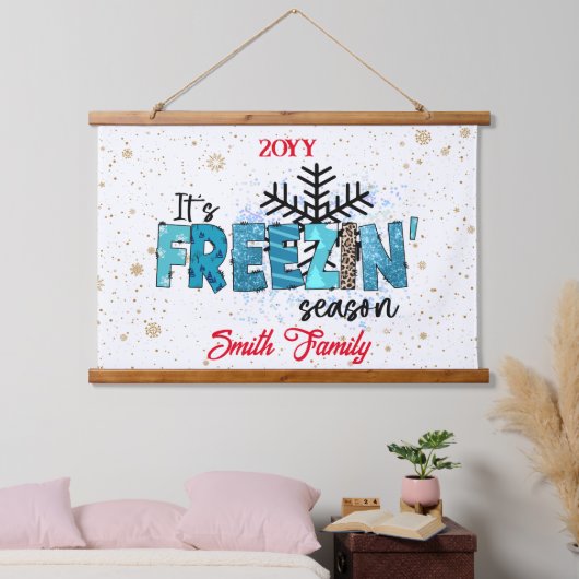 Gefriersaison individuell anpassen wandteppich mit holzrahmen (Schlafzimmer)