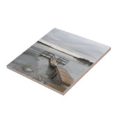 Gefriersee mit Dock Fliese (Seite)