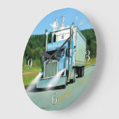 Gefriertruhe Große Wanduhr (Winkel)