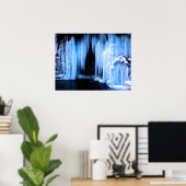 Gefrierwasserfall Poster (Heimbüro)