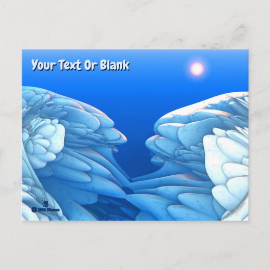 Gefrierwellen Postkarte (Vorderseite)