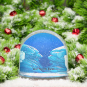 Gefrierwellen Schneekugeln (Weihnachten)