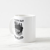 gefroren, aber gefüllt | Eisfischerei Kaffeetasse (Vorderseite Links)