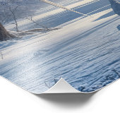 gefroren fotodruck (Ecke)