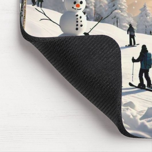 "Gefroren in der Zeit" Mousepad (Ecke)