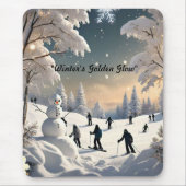 "Gefroren in der Zeit" Mousepad (Vorne)