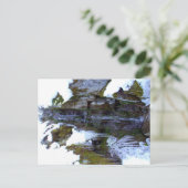 Gefroren in der Zeit... Postkarte (Stehend Vorderseite)