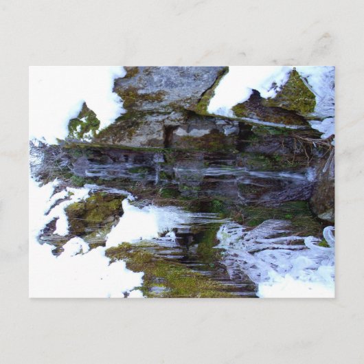 Gefroren in der Zeit... Postkarte (Vorderseite)