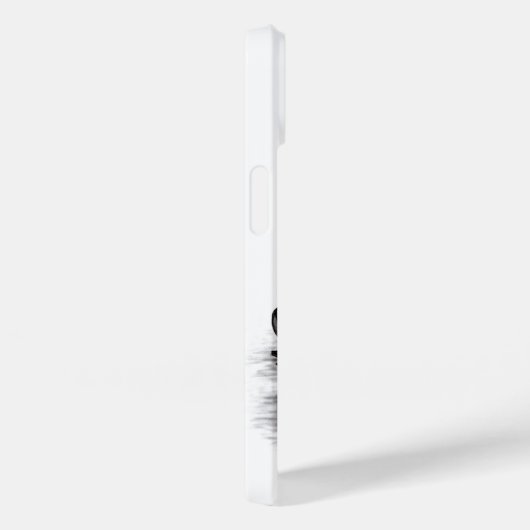 Gefroren mit Lotus-Blume Case-Mate iPhone Hülle (Rückseite / Rechts)