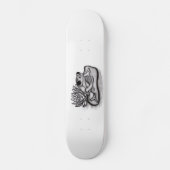 Gefroren mit Lotus-Blume Skateboard (Vorderseite)