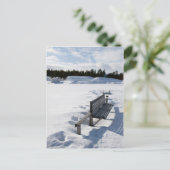 gefroren postkarte (Stehend Vorderseite)