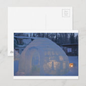 gefroren postkarte (Vorne/Hinten)