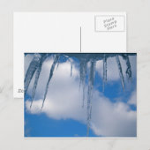 gefroren postkarte (Vorne/Hinten)
