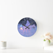 gefroren runde wanduhr (Zuhause)