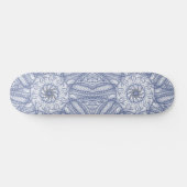 Gefrorene Blüte Skateboard (Horizontal)