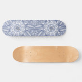 Gefrorene Blüte Skateboard (Horizontal)