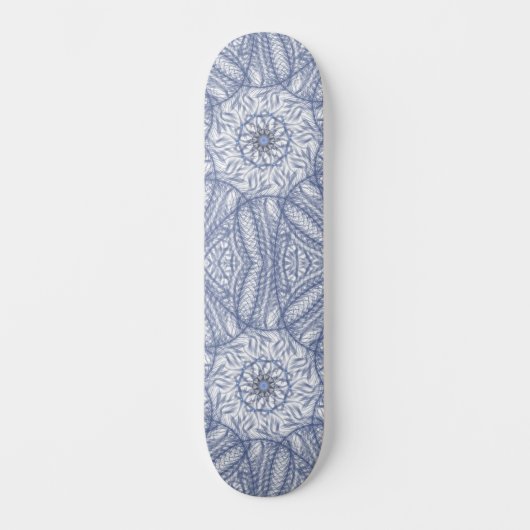 Gefrorene Blüte Skateboard (Vorderseite)