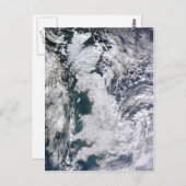 Gefrorene britische Postkarte (Vorne/Hinten)
