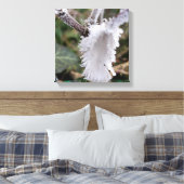 gefrorene Feder Leinwanddruck (Insitu (Schlafzimmer))