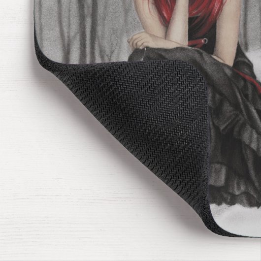 Gefrorene Herzen Mousepad (Ecke)