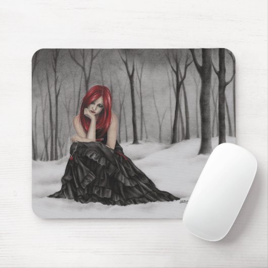 Gefrorene Herzen Mousepad (Mit Mouse)